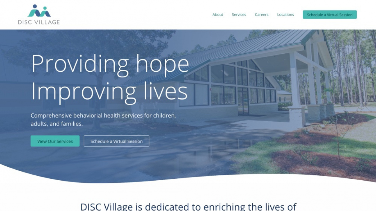 Sitio de servicios de salud conductual de DISC Village